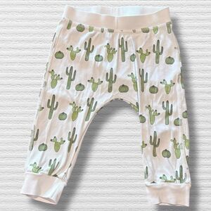 Monica + Andy Organic Cotton Cactus Panda Pants Size 12-18 Months